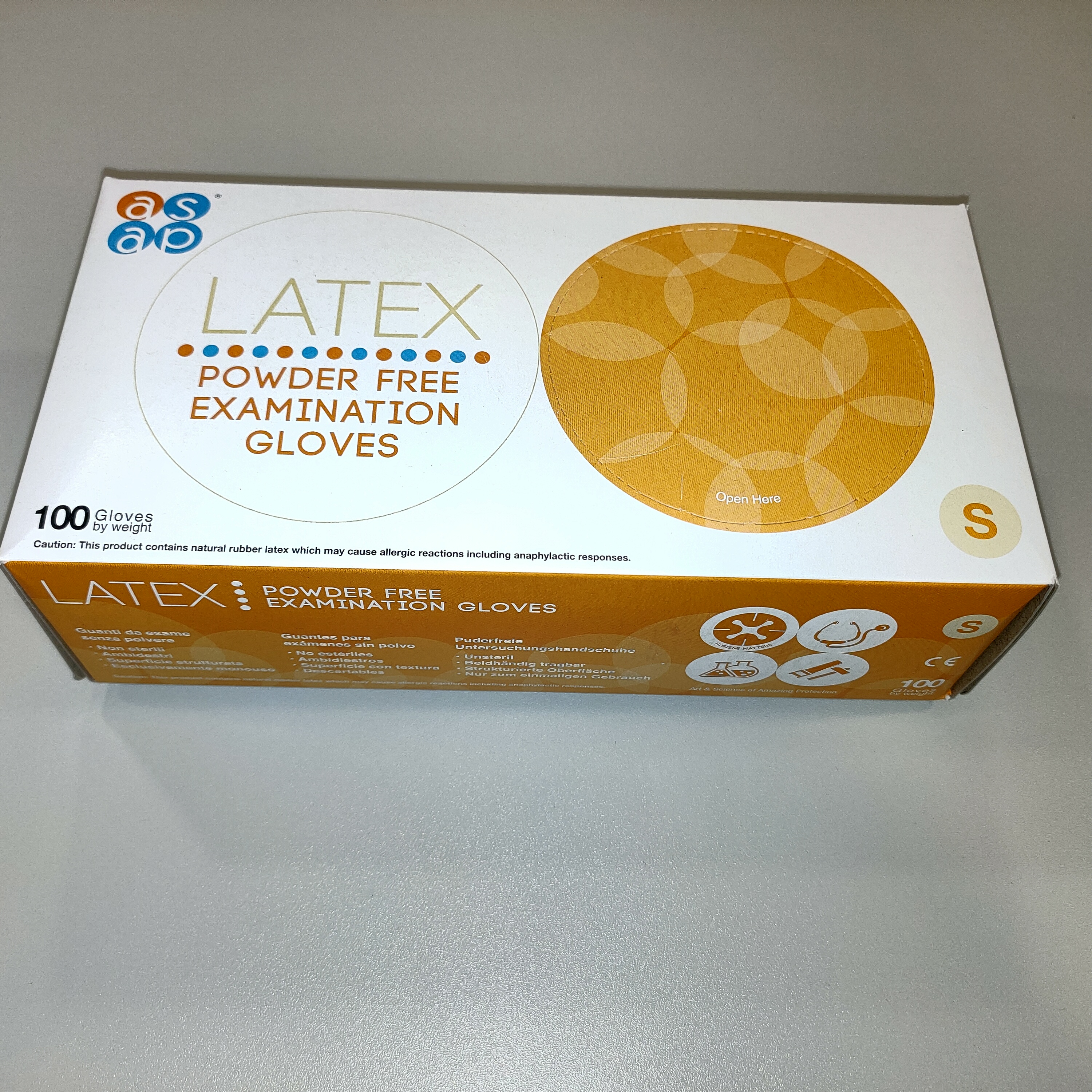 Luvas de Latex sem Pó
