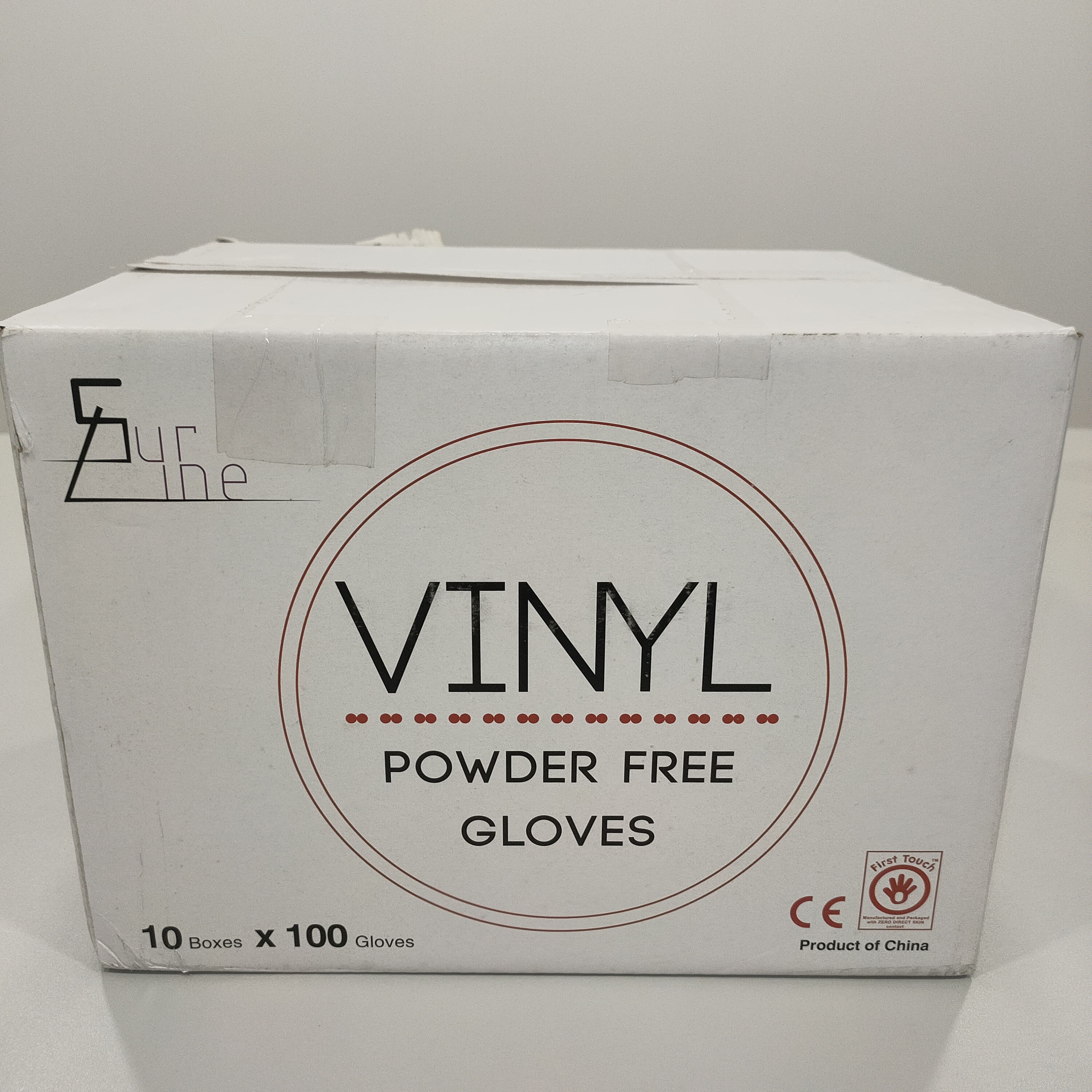 Luva de Vinil sem Pó
