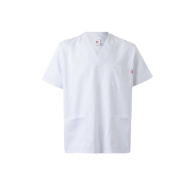 Túnica manga curta - Cor Branca