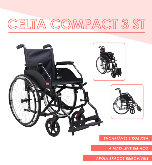 Cadeira de Rodas CELTA COMPACT3 