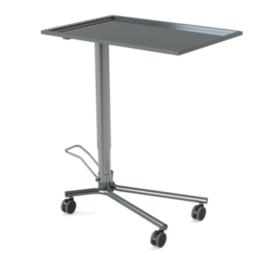 Mesa de Mayo em inox, c/ elevação hidráulica - 710x480x850-1250mm