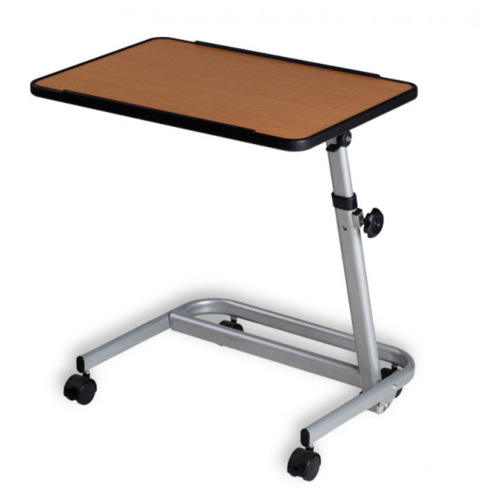 Mesa lateral dobrável Castanha